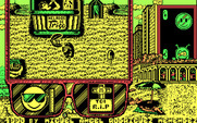 Toi Acid Game for IBM PC/Compatibles - On to the beach scene.
