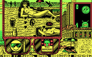 Toi Acid Game for IBM PC/Compatibles - End of the line in this direction...