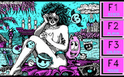 Toi Acid Game for IBM PC/Compatibles - Title screen.