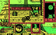 Toi Acid Game for IBM PC/Compatibles - Smacked by a barrel of rum!