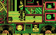 Toi Acid Game for IBM PC/Compatibles - This guy was in my way, and something hit me!
