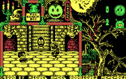 Toi Acid Game for IBM PC/Compatibles - Heading down to a zombie infested basement...
