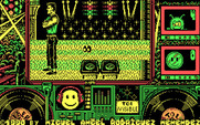 Toi Acid Game for IBM PC/Compatibles - I drank a strange drink, and now I'm invisible except for eyes!