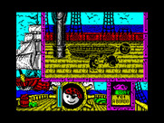 Toi Acid Game for ZX Spectrum - Watch out for giant rats.
