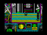 Toi Acid Game for ZX Spectrum - Game start.