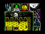 Toi Acid Game for ZX Spectrum - A haunted mansion.