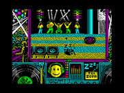 Toi Acid Game for ZX Spectrum - I had a drink, so my character fell asleep!
