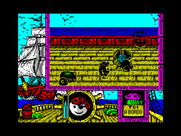 Toi Acid Game for ZX Spectrum - On a pirate ship now.