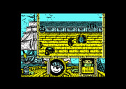 Toi Acid Game for Amstrad CPC - On a pirate ship!