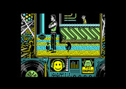 Toi Acid Game for Amstrad CPC - Another guy blocks the path...