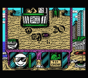 Toi Acid Game for MSX - Exploring the beach...