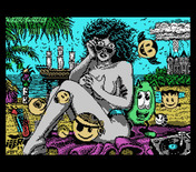 Toi Acid Game for MSX - Loading screen.