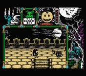 Toi Acid Game for MSX - Entering the haunted house...
