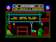 Fantasy World Dizzy for ZX Spectrum - Where do you think you're going?