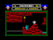 Fantasy World Dizzy for ZX Spectrum - Which way from here?
