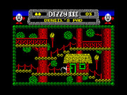 Fantasy World Dizzy for ZX Spectrum - Exploring...