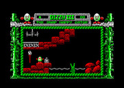 Fantasy World Dizzy for Amstrad CPC - Time your jump carefully to get past The Snap Happy Gator.