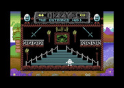 Fantasy World Dizzy for Commodore 64 - Welcome to The Entrance Hall.