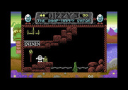 Fantasy World Dizzy for Commodore 64 - Time your jumps carefully to get past The Snap-Happy Gator.