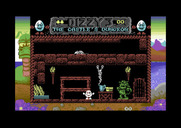 Fantasy World Dizzy for Commodore 64 - Game start.