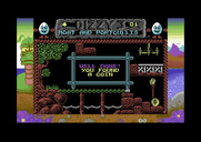 Fantasy World Dizzy for Commodore 64 - I found a coin!
