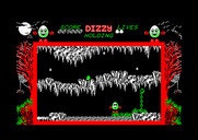 Dizzy: The Ultimate Cartoon Adventure for Amstrad CPC - I don't see a way across this river, I must need to find something...