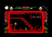 Dizzy: The Ultimate Cartoon Adventure for Amstrad CPC - A dead end...but maybe this item will help me out later...