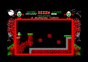 Dizzy: The Ultimate Cartoon Adventure for Amstrad CPC - Can you cross this river?