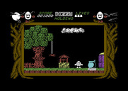 Dizzy: The Ultimate Cartoon Adventure for Commodore 64 - Game start.
