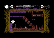 Dizzy: The Ultimate Cartoon Adventure for Commodore 64 - A dead end, but what's this I found?
