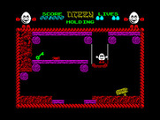 Dizzy: The Ultimate Cartoon Adventure for ZX Spectrum - Descending into the mine...