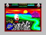 Dizzy: The Ultimate Cartoon Adventure for ZX Spectrum - Loading screen.