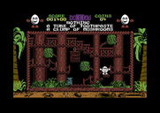 Treasure Island Dizzy for Commodore 64 - Watch out for those cages; if you're caught, it's game over.