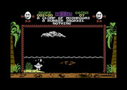 Treasure Island Dizzy for Commodore 64 - You can go underwater if you have the snorkel.