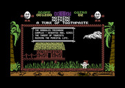 Treasure Island Dizzy for Commodore 64 - Entrance to the treehouse complex.
