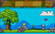 Treasure Island Dizzy for Atari ST - I found my first coin!