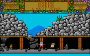 Treasure Island Dizzy for Atari ST - The path is currently blocked.