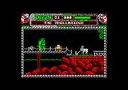 Magicland Dizzy for Amstrad CPC - Oh no, it's a trollbridge!
