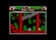 Magicland Dizzy for Amstrad CPC - Entering a forest...