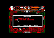 Spellbound Dizzy for Amstrad CPC - Picking up some heavy rocks.