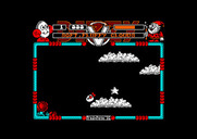 Spellbound Dizzy for Amstrad CPC - Trying to grab a star in the clouds.