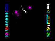 Solar Empire for ZX Spectrum - Flying through space...