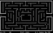 Pac-Gal for IBM PC/Compatibles - Slowly clearing dots...