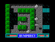 Humphrey for ZX Spectrum - Game start.