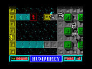 Humphrey for ZX Spectrum - Don't get caught by the various characters!