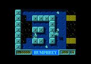 Humphrey for Amstrad CPC - Game start.