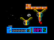 Netherworld for ZX Spectrum - Avoid the dripping blood here!