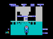 Super Bike TransAm for ZX Spectrum - On to the second stage.