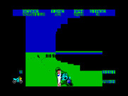 Super Bike TransAm for ZX Spectrum - Sharp turn!