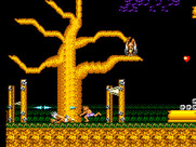 Ghouls 'N Ghosts for Sega Master System - Attacking an opponent...